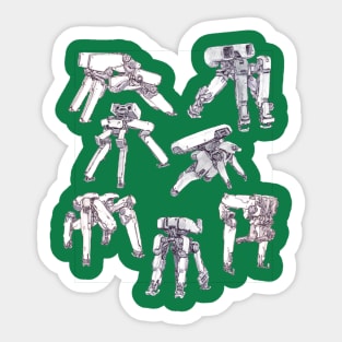 Mech Medley Sticker